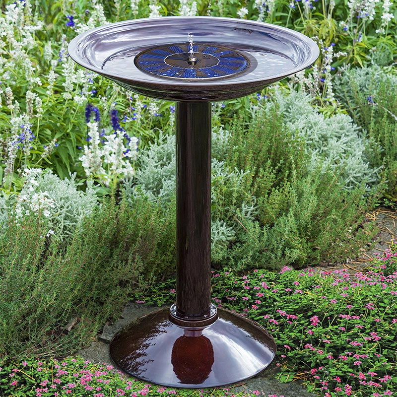 Simplicity Birdbath & Solar Fountain
