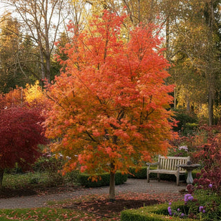 Orange Flame Japanese Maple