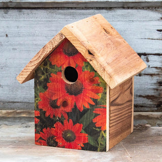 Floral Print Wren Houses