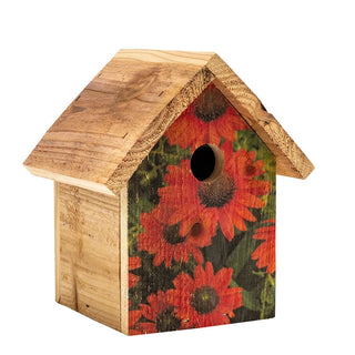 Floral Print Wren Houses