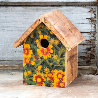 Floral Print Wren Houses