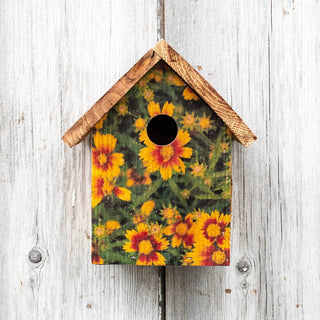 Floral Print Wren Houses