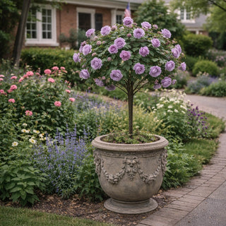 Fragrant Plum Grandiflora Rose Tree