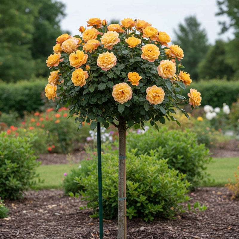 Strike It Rich® Grandiflora Rose Tree – Spring Hill Nurseries